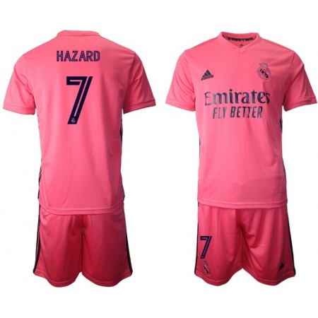 Maillot de Foot Real Madrid Eden Hazard 7 Enfant Exterieur 2020/21